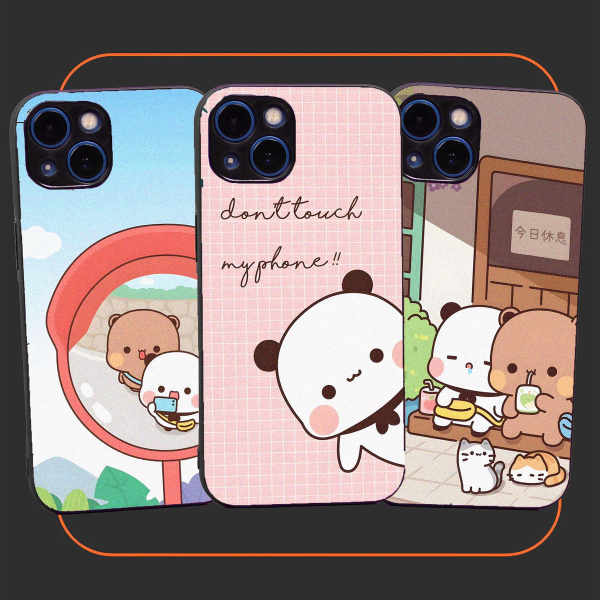 Bubu Dudu Cartoon Custodia per telefono carina