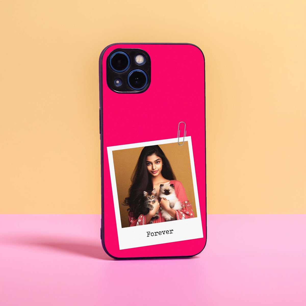 Personalized Instant Memory Photo Phone Case with Customized Year