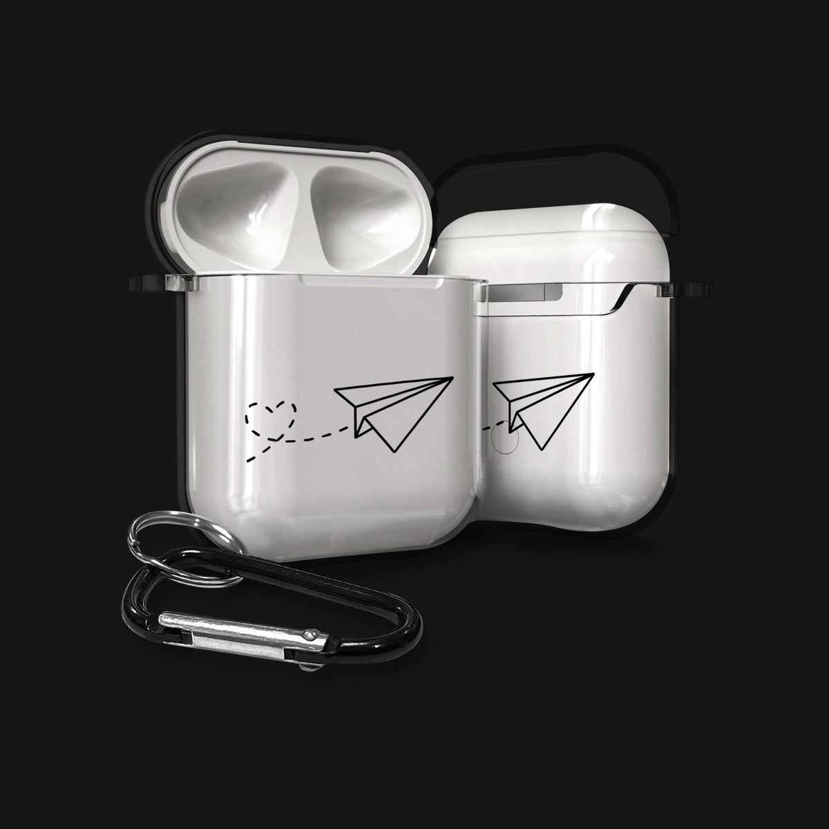 Airpods best sale case transparent