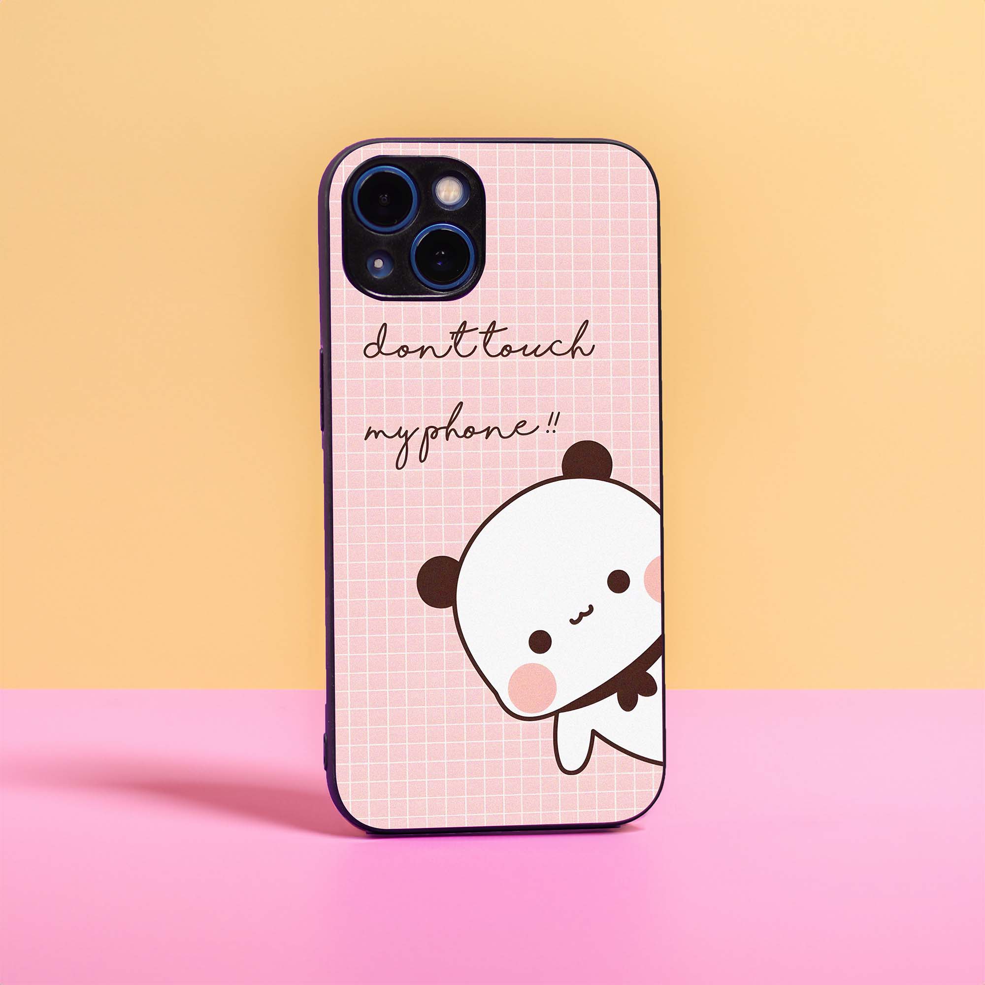 Don't Touch My Phone Sleek Hybrid Case – Pop It Out Don't Touch My Phone Sleek Hybrid Case – Pop It Out