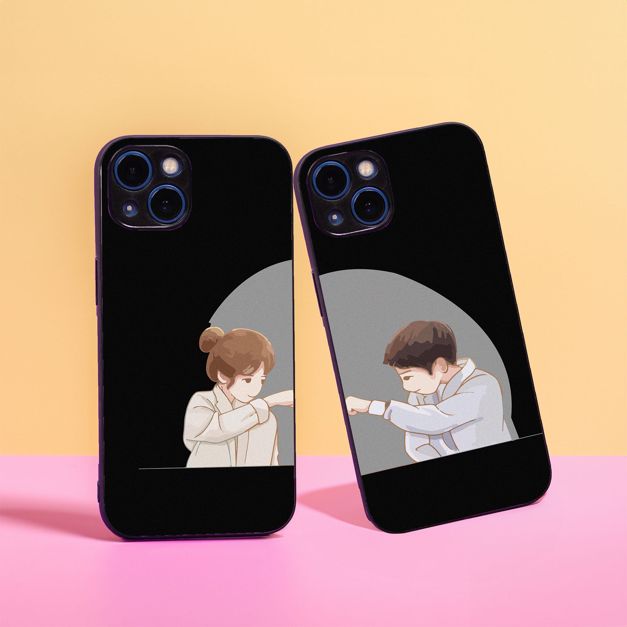 You Complete me Couple Case Black Edition1