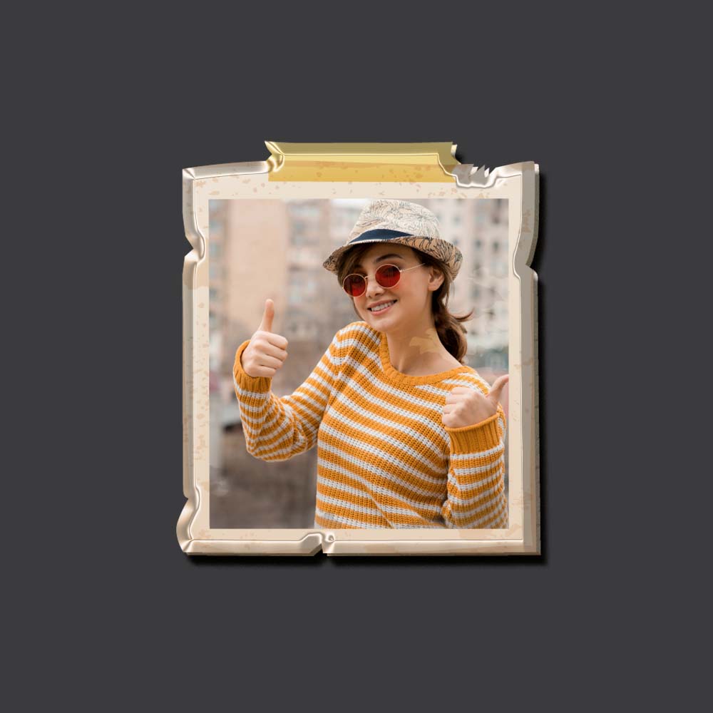 Personalized Vintage Photo Frame Magnets – Pop It Out