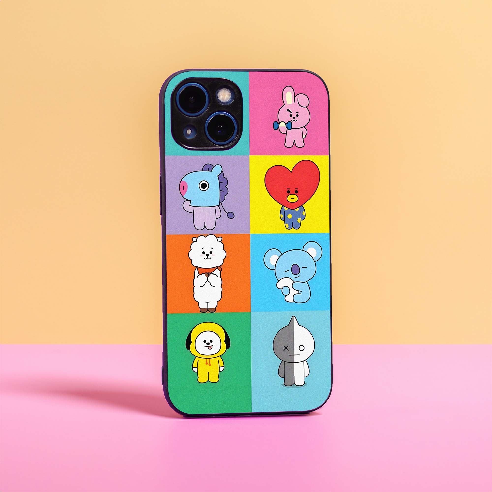 Iphone Mang Phone Case Vibrant BTS Pattern Case – Pop It Out