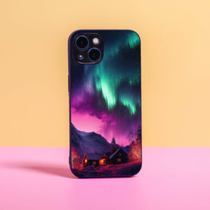 Open image in slideshow, Northern lights Sky Sleek Hybrid Case
