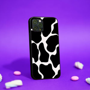 Open image in slideshow, Y2K Cow Print Glass case
