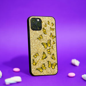 Open image in slideshow, Shimmer Butterfly Glass case
