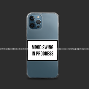 Open image in slideshow, Mood Swing In Process Silicon Clear Case
