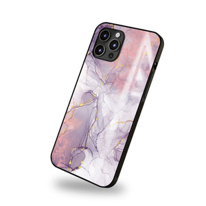 Marble Glossy Glass Case  Customised Mobile Cover – Pop It Out