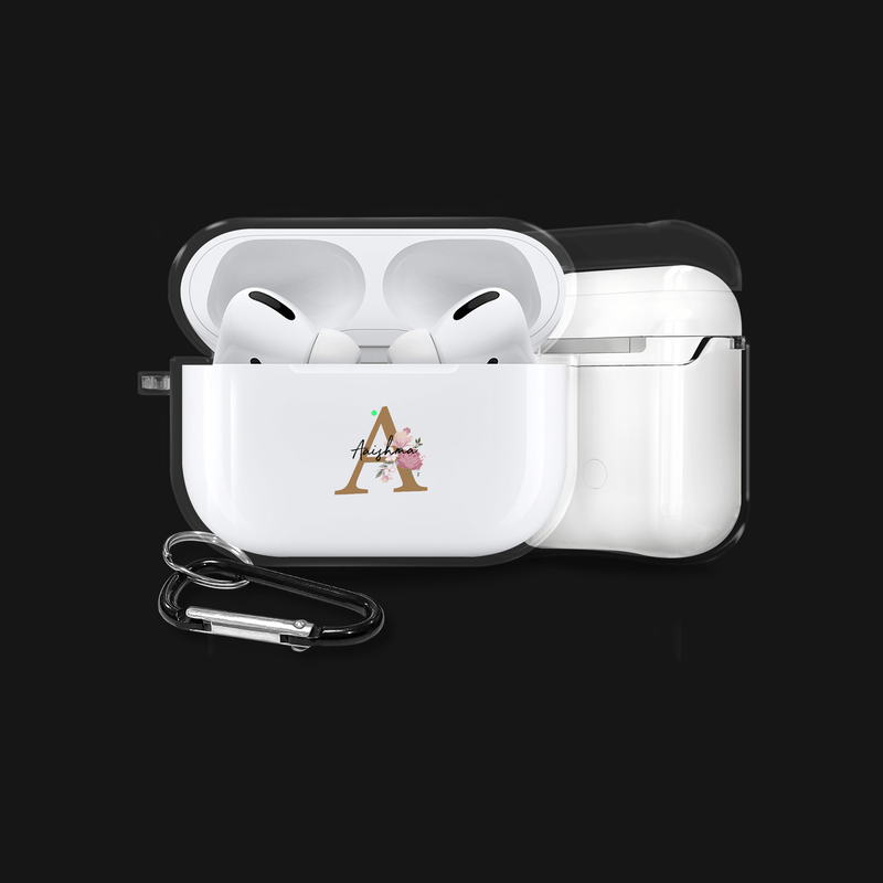 Elegant Initial airpods case