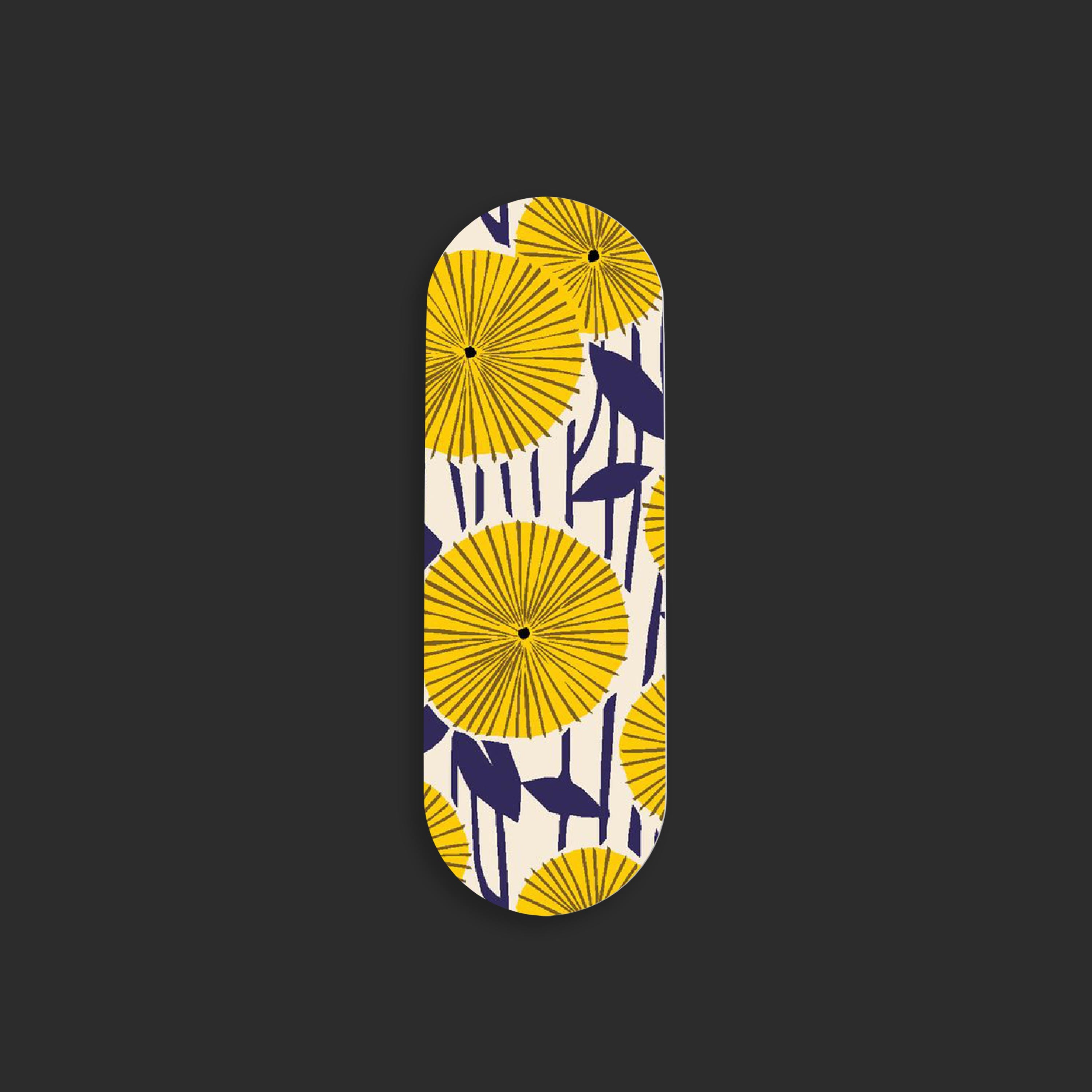 Yellow Floral Gripper